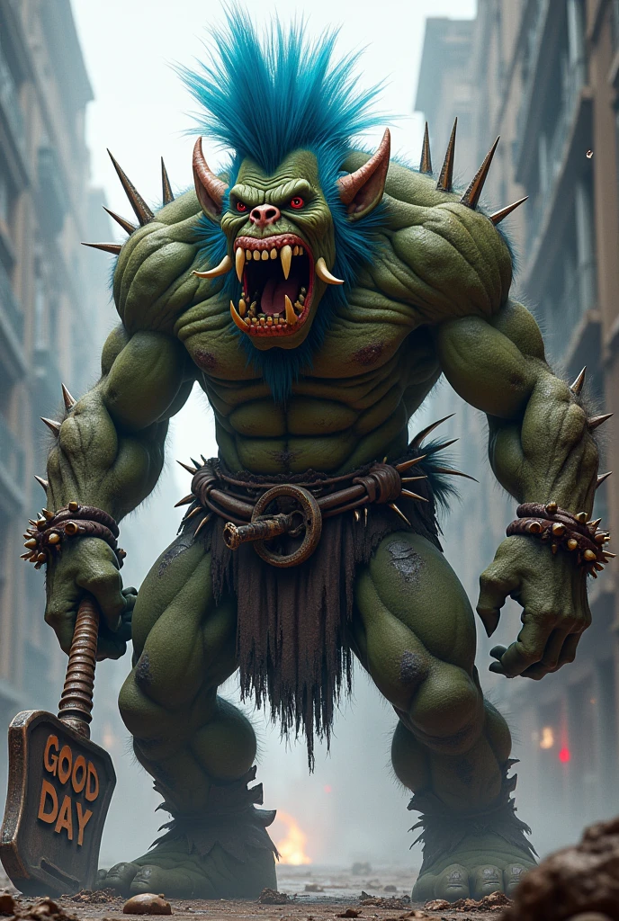 Tickling the orc's soles