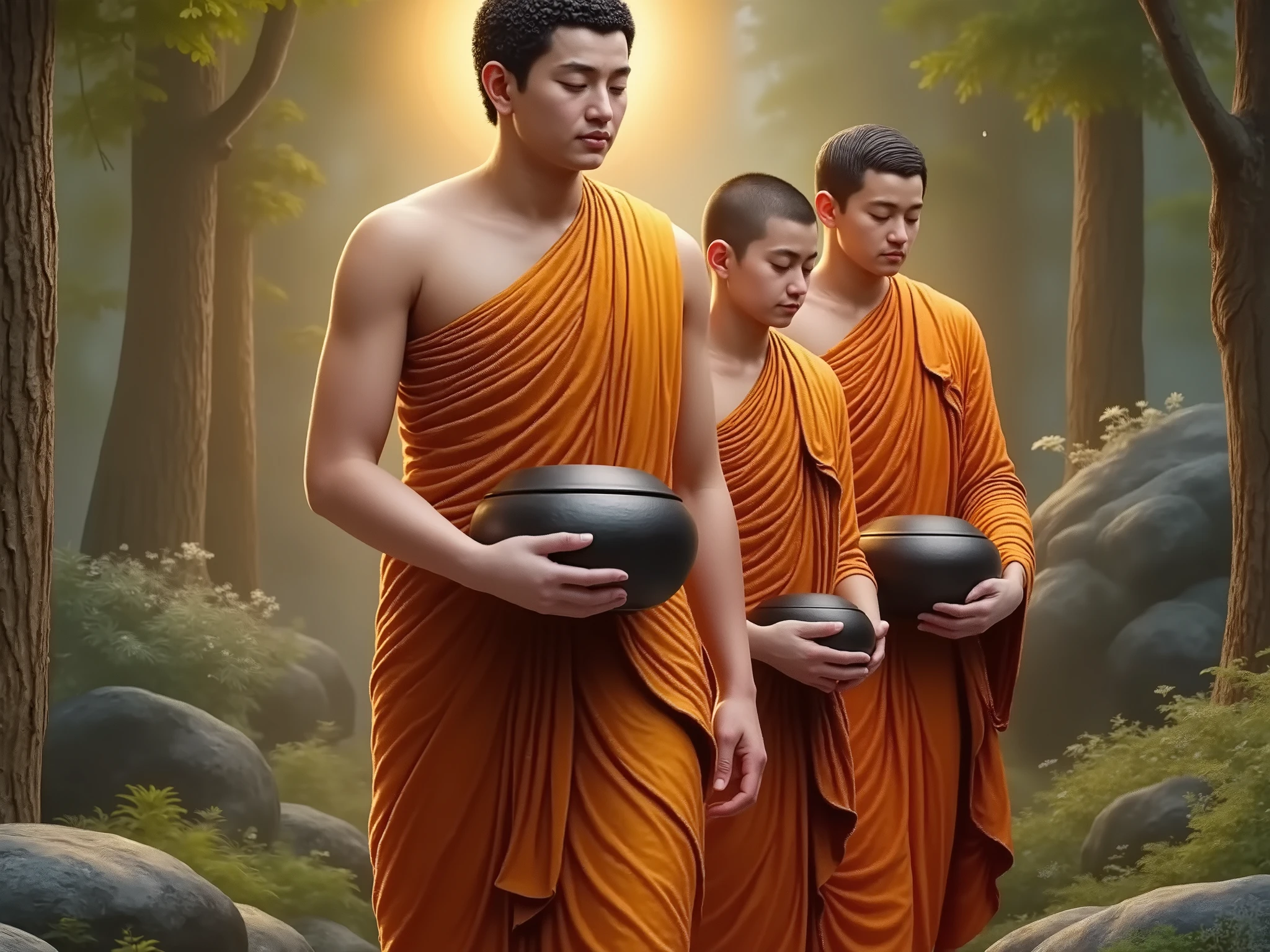 ဗုဒ္ဓ နှင့် နောက်လိုက် မြန်မာ ရဟန်းသာများ 