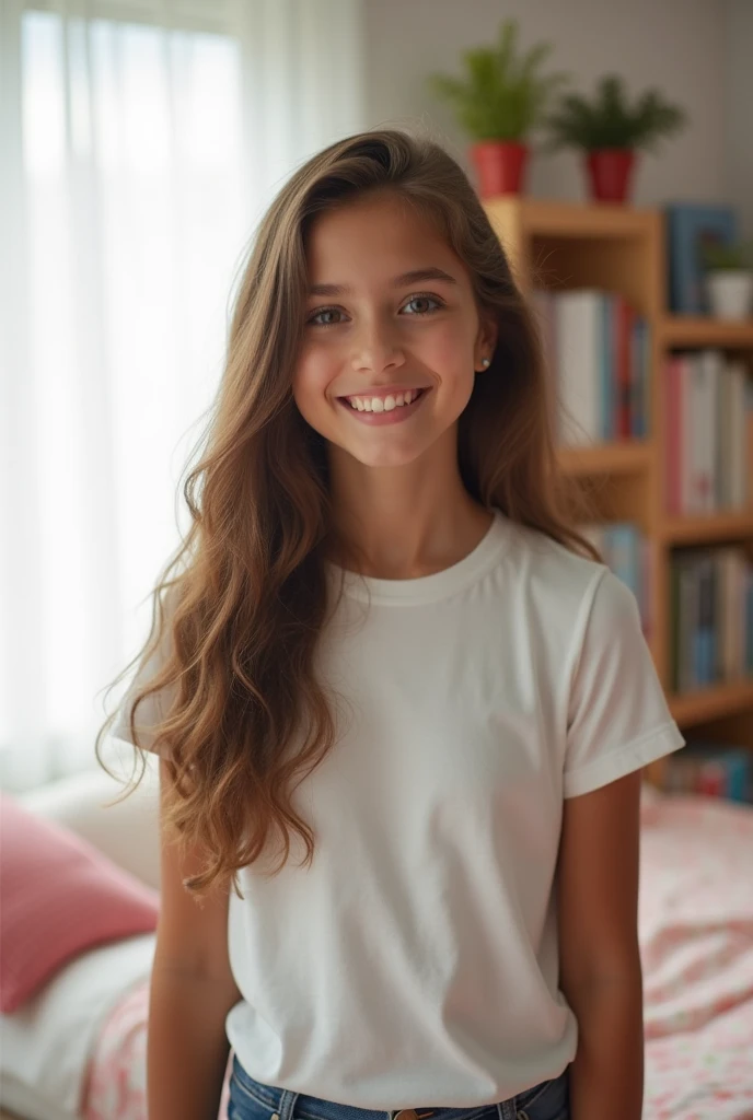 16 year old girl sitting with her hands over her head thinking