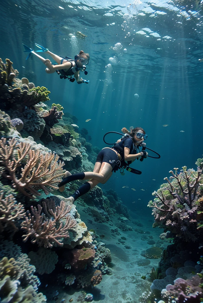 plankton、Sea、Diver's angle、Pristine Earth