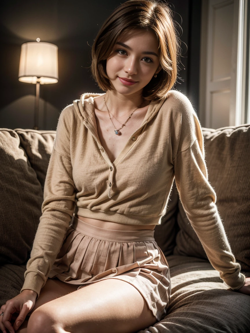 Vogue style photoshoot, Clarity, detail, actual, Beautiful Girl, wear pastle blazer, pastle pants, pink lips, long blunt bangs black hair, Perfect body, thigh, stand, pose standing, perfect shaped medium chest, Wes Anderson style, white color background in Wes Anderson style