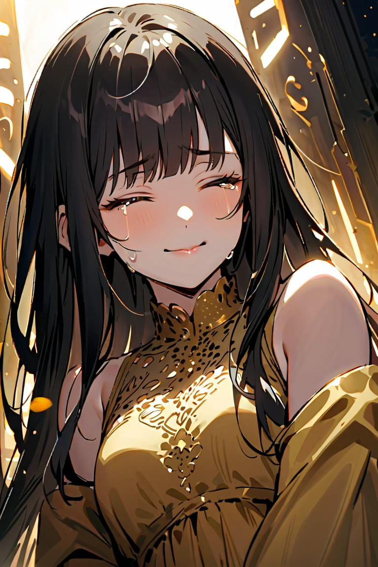Highest quality Highest quality Draw a face carefully High-definition anime-style face Super Glowing Skin Brown leotard Golden pantyhose Succubus lure smile Show the soles of your feet