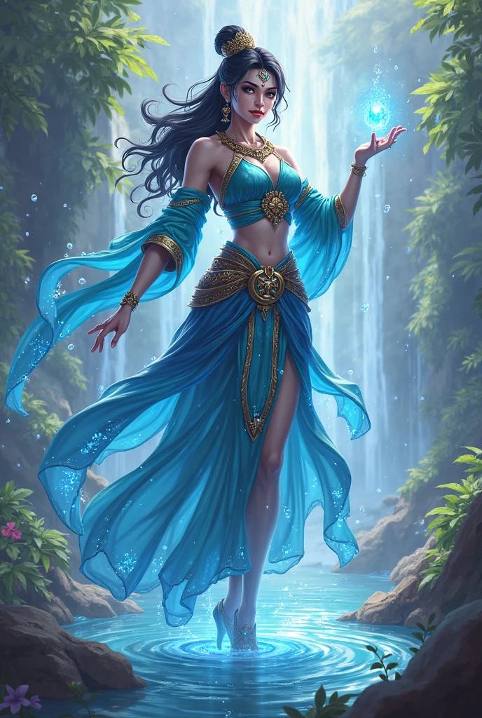 ((realistic:1.5)),((best quality)), ((masterpiece)),((detailed)), (1girl), {a beautiful female wearing a Sari}, (upper body:1.3),super-wide-angle lens,face focus, mature,sexy,toned muscles,long legs,curvy, barefoot, medium breasts, open cleavage, drooping breasts, thick thighs,wide hips, thin legs, green eyes,long black hair,floting hair,long eyelashes, (detailed face,beautiful eye, detailed pupilss,detailed clothes features, clear background:1.3), (Bindi,Jhumkas:1.3), (Armlet, Haar, Payal,Maang Tikka,Jhumkas,Kamarband,Bangles:1.3), mysterious ancient ruin, lush forests, deep canyons,bridge,river,cliff,cloud, lakes,rock,waterfalls, flowers, grass, fog,vine,tree, smoke, best shadow,bright details,sharp,perfect composistion, Intricate, Sharp focus, dramatic, by Frank Frazetta,by Julie Bell,by Olivia De Berardinis,by Luis Royo,by boris vallejo, (specular lighting:1.3),rim light, princesses, royal skimpy underwear, hugging and touching each other, teasing her friend's waist, gasping friend, biting her friend's ear lobe, squatting