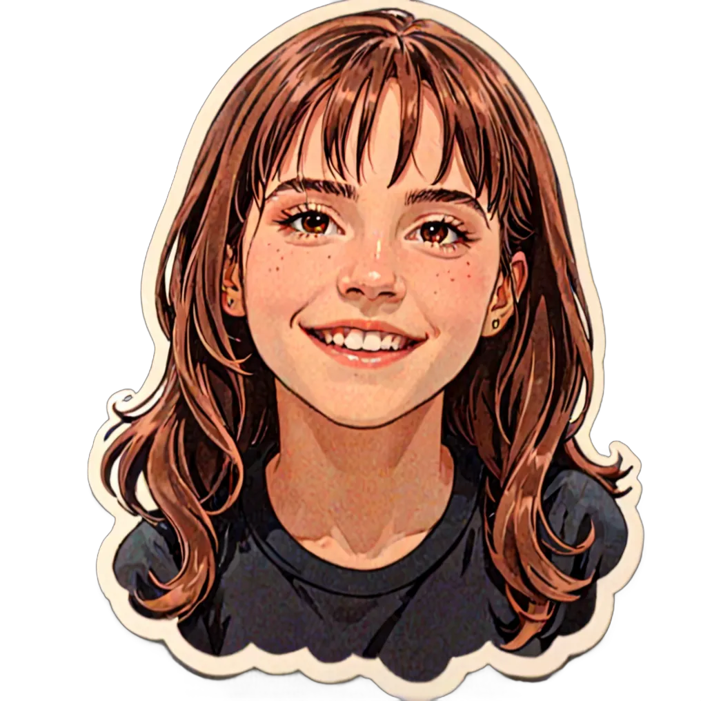 Portrait to Sticker~