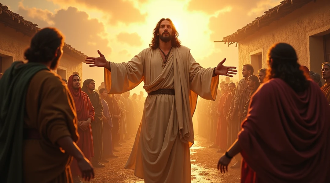 (photorealism:1.2), the book of apocalypse being opened by Jesus and the seven seals