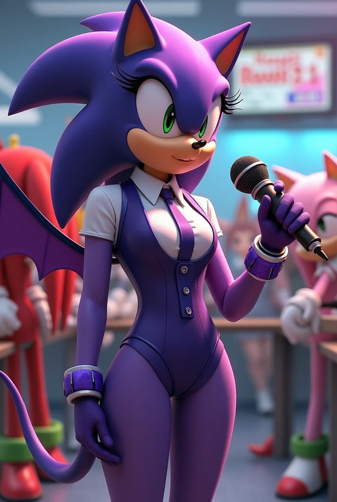 1girl, sharp teeth, solo, long hair, teeth, horns, , smile,, boots, purple hair, navel, open mouth, flat chest, cuffs, , thighhighs, , collar, full body,, very long hair, metal collar, 1girl, heterochromia, horns, purple hair, purple eyes, antenna hair, bangs, very long hair, eyelashes, black collar, metal collar, cuffs, navel,, broken chain, midriff, strapless, , fingernails, shackles, , thigh boots, Exquisite visuals, high-definition, masterpiece, best quality, 8yo, Young female, Beautiful Fingers, Beautiful long legs, Beautiful body, Beautiful Nose, Beautiful character design, perfect eyes, perfect face, expressive eyes, looking at viewer, official art, extremely detailed CG unity 8k wallpaper, perfect lighting, Colorful, Bright_Front_face_Lighting, shiny skin, (masterpiece:1), (best_quality:1), ultra high res, 4K, ultra-detailed, photography, 8K, HDR, highres, absurdres:1.2, Kodak portra 400, film grain, blurry background, bokeh:1.2, lens flare, (vibrant_color:1.2), (beautiful_face:1.5), (narrow_waist),,