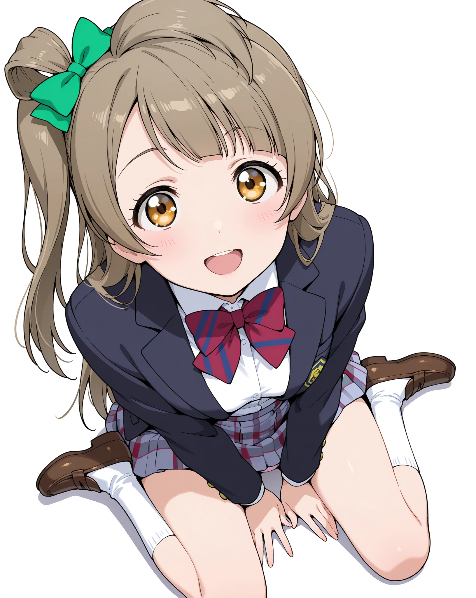 Minami Kotori、lovelive 、One Girl 、There are male students around、mini skirt, Sucking a male student's penis、Fallatio, Plump thighs, Highest quality, Focus on the thighs, Spread your legs wide, smile, blazer, blouse, はだけたblouse、Light green panties、Black knee socks, classroom,My crotch is steamy 、Sweaty knee socks、Show the soles of your feet、Sweaty feet、Stain on the pussy line of panties