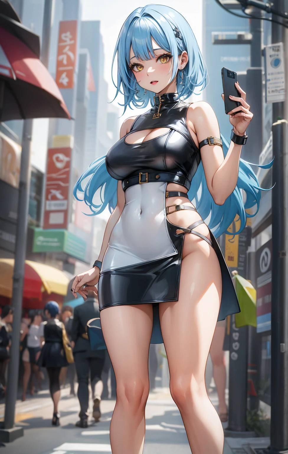 (Enrich the picture,Masterpiece quality)Beautiful 8K CG artwork,Goddess-like pose,Sitting at the airport,Postural exercises,Thin and soft,translucent skin,Red hair、The beauty of super long hair, Super Long Straight Hair,The skin is fair and juicy,Big breasts underwear miniskirt,Perspective Part 1.2x enhanced silhouette effect,Delicate transparent blue pattern in pajamas,Intricate and exquisite details,The background is a bit blurry,charming and sexy,Slobber,K cup,blush,japanese goddess,Perfect body slim curves,Airport scene,