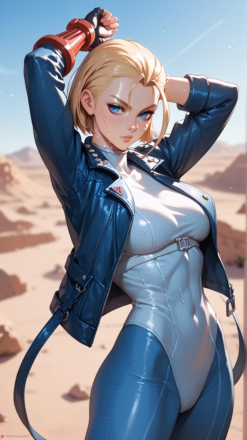 (masterpiece, best quality:1.3)
<lora:epi_noiseoffset2:1> <lora:add_detail:0.7> <lora:KOFAngel:0.8>
KOFAngel, 1girl, solo, short hair, desert, noon, intense and shimmering sunlight