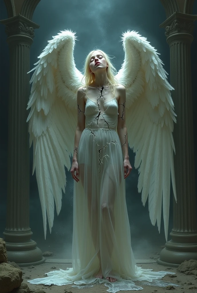 A murdered angel a naked fairy