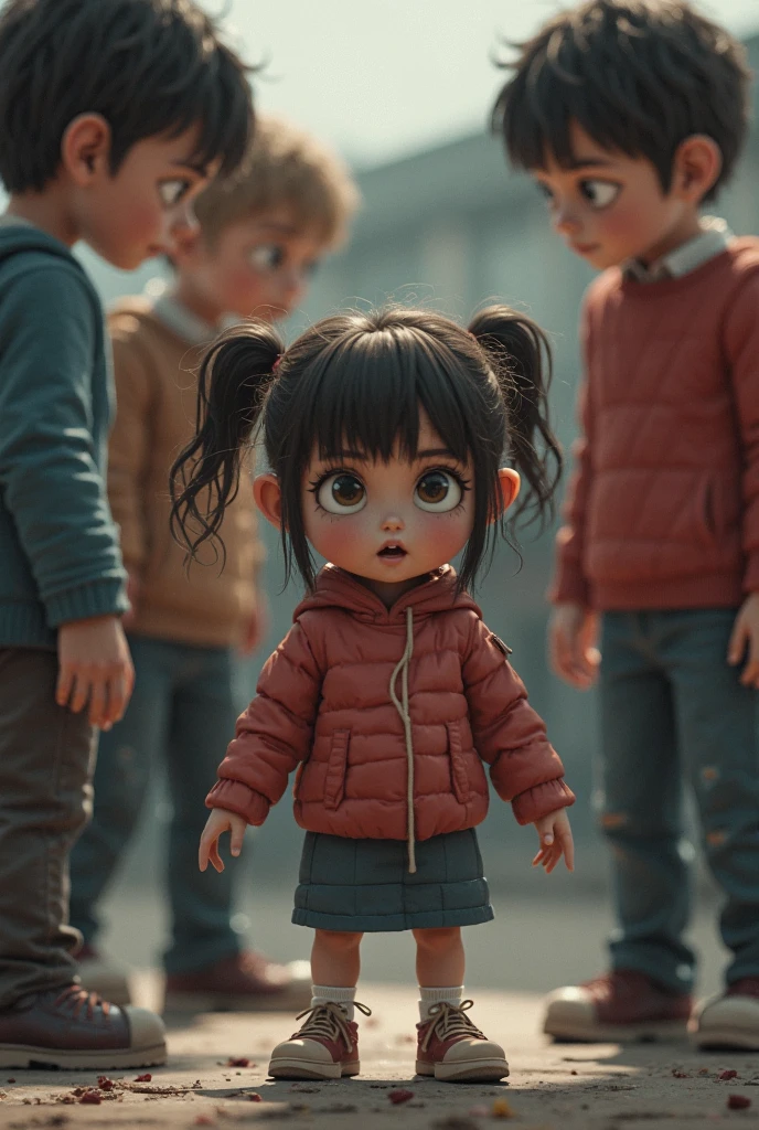 horror , (It's a Smell ward) , Children from all over the world in national costumes , moist thin eyes , glossy lips , heart is beating fast , It's a world of laughter, a world of tears,It's a world of hopes, a world of fear,There's so much that we share,That it's time we're aware,It's a small world after all