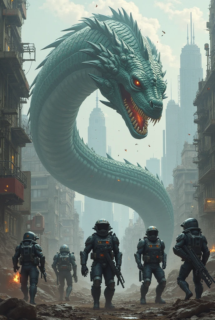 sci-fi /Sci-fi concept art / sci-fi movies, concept art,Dragon