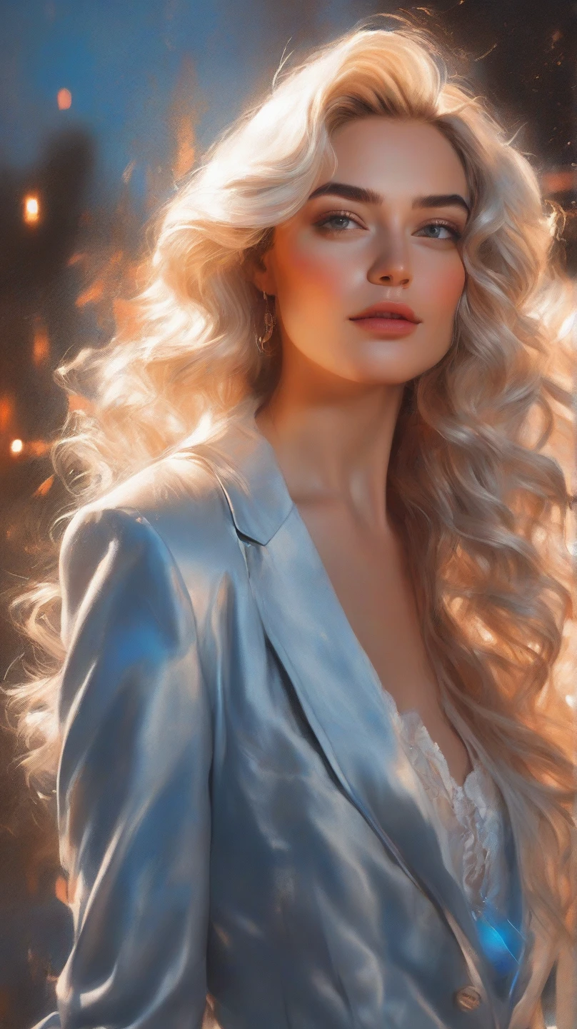 a woman with an elongated body, slender limbs, ethereal figure, elegant pose, graceful movement, delicate facial features, beautiful detailed eyes, beautiful detailed lips, extremely detailed face and skin, mesmerizing expression, wearing a flowing dress, soft colors, atmospheric lighting, dreamlike, whimsical, surreal, (best quality,4k,8k,highres,masterpiece:1.2),ultra-detailed,(realistic,photorealistic,photo-realistic:1.37),concept art