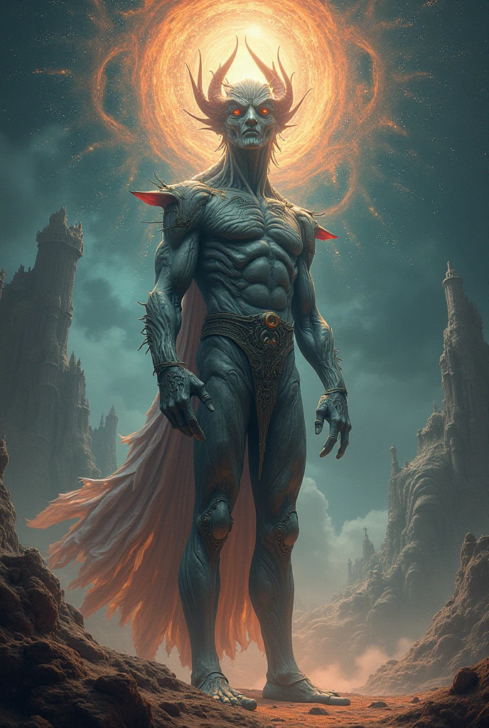 Freeza de dragon ball fantasia sombria