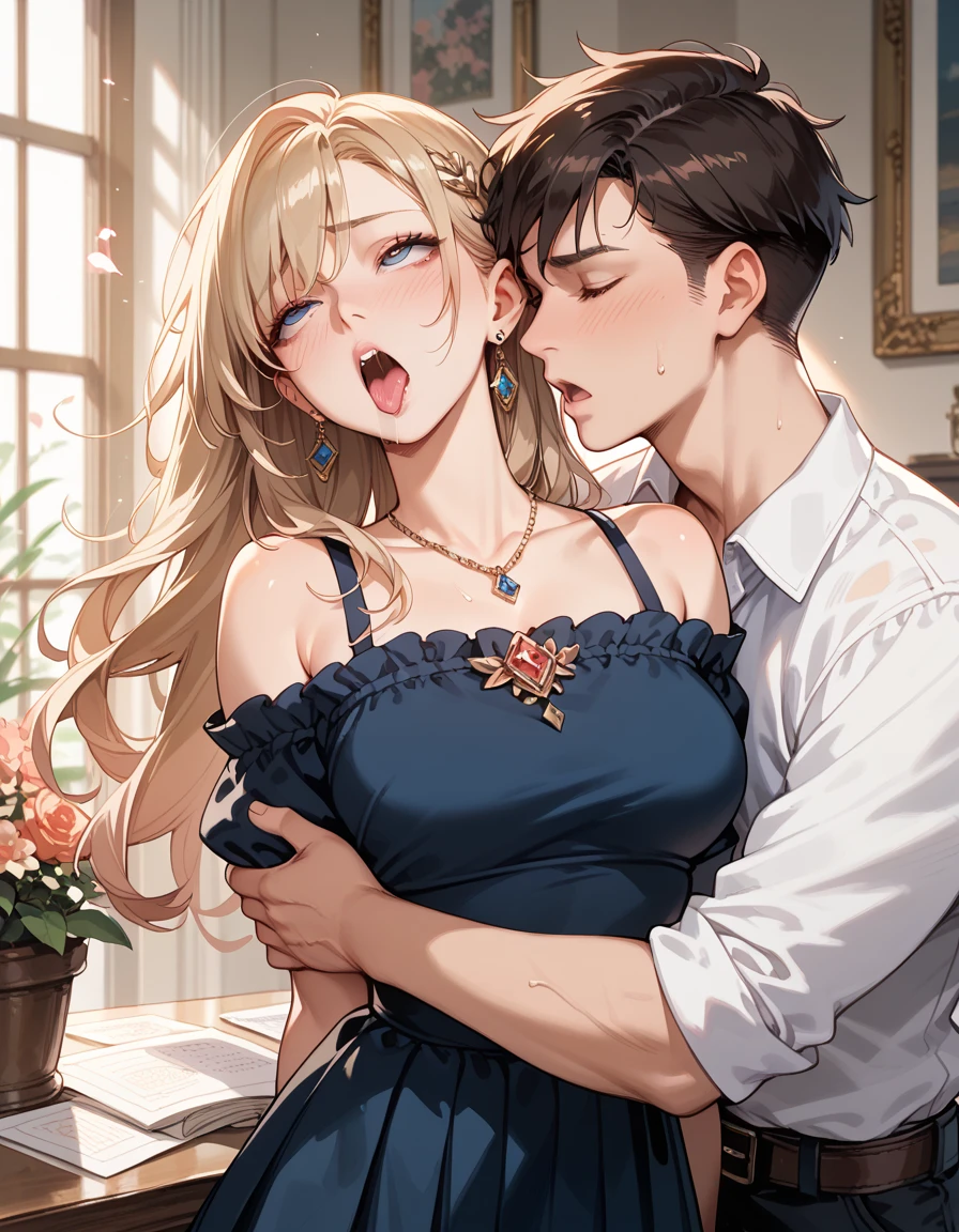 "mom kissing her little boy on the lips", pelo rubio, Mom is seen wearing a skirt., A boy is seen wearing shorts, obra maestra, realista, high resolution, Alta calidad, Of the highest quality, mejor calidad, ultra detallado, extremadamente detallado,couple of sexy tall mom teacher and young son having sex (milf seducing small boy), eight years old birthday party at home, birthday party at home, birth day decoration, sexy teacher in hot teacher outfit celebrating birth day with small son eight years old, group of boys celebrating birthday with the sexy tall teacher , sexy latin teacher with small son touching , busty girl , lingerie, perfect ass, perfect legs, huge breast milking, Sexy hooker teacher seducing boy in birthday party, sexy teacher ridding son having sex
