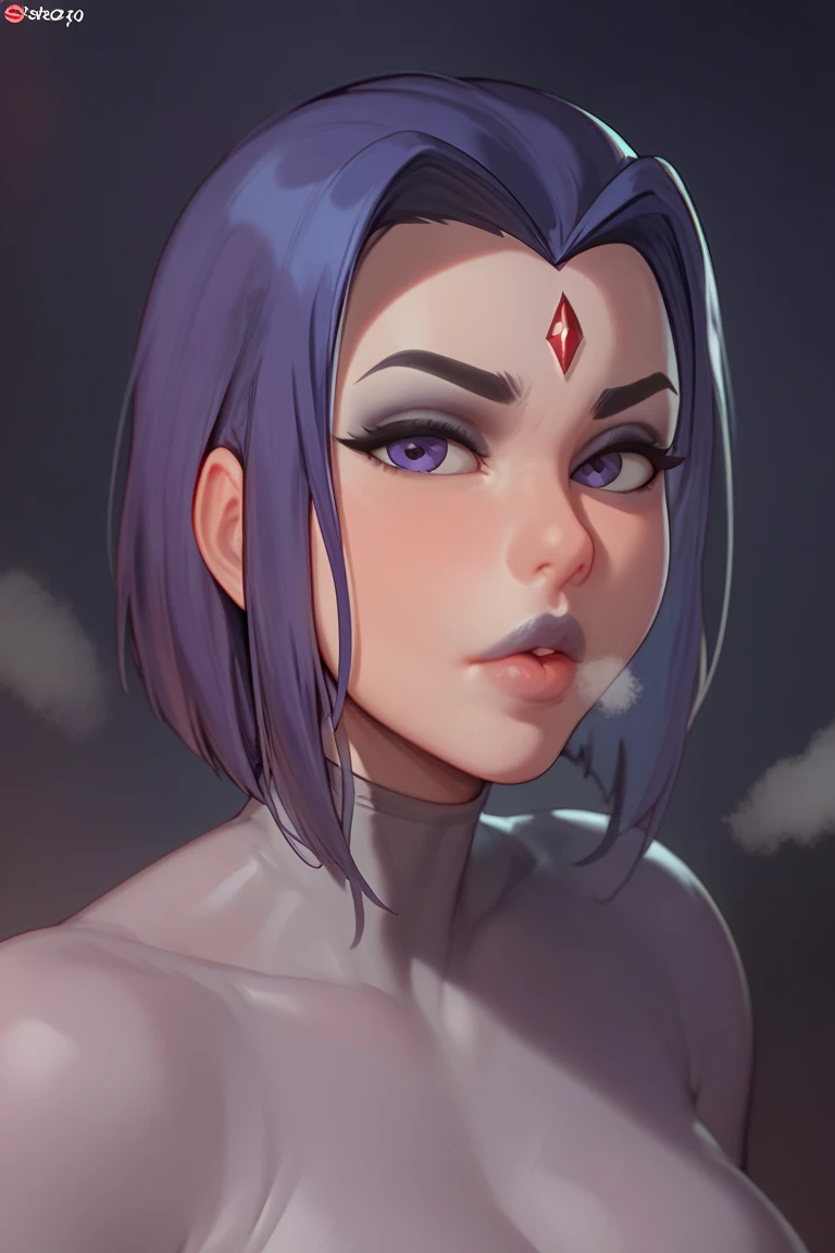 Obra-prima estilo raven ultra quality), Realistic, cara bonito, (imagem real, detalhes intrincados, profundidade de campo), (1girl, sozinho), compor, separated-lips, altamente detalhado, rosto perfeito, athletic corpo inteiro, (olhos azuis:1.2),Prompt mainly describes a 4K painting of ultra -high high definition, very realistic, Very detailed. It shows a superheroine at the top of the city . Cute woman, ultra detailed eyes