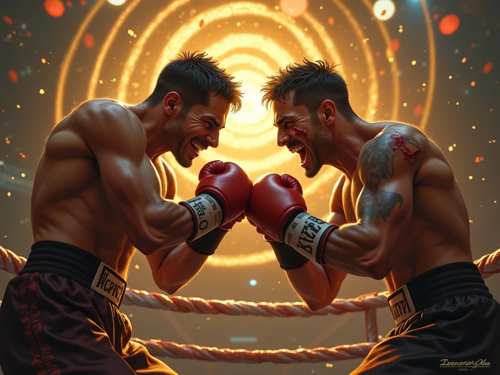 Wolverine vs Manny pacquiao cyberpunk