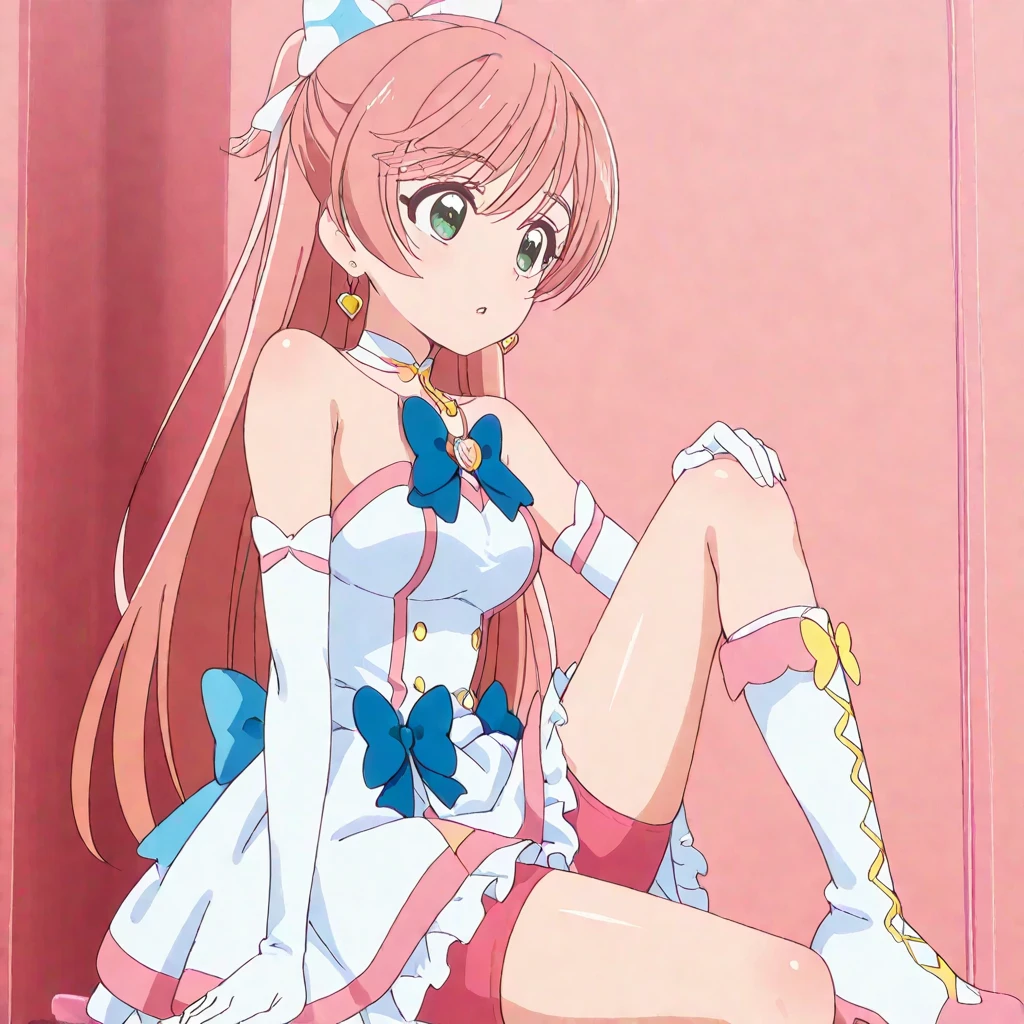 score_9, score_8_up, score_7_up, score_6_up, score_5_up, score_4_up, source_anime, BREAK
1girl, solo, looking at viewer, <lora:Rizelmine:1> rizelxl, ahoge, short hair, hair ornament, hairpods, pink hair, blue eyes, little girl, flat chest, blush stickers, pout, shy,, wedding dress, white elbow gloves, white pantyhose, no shoes,