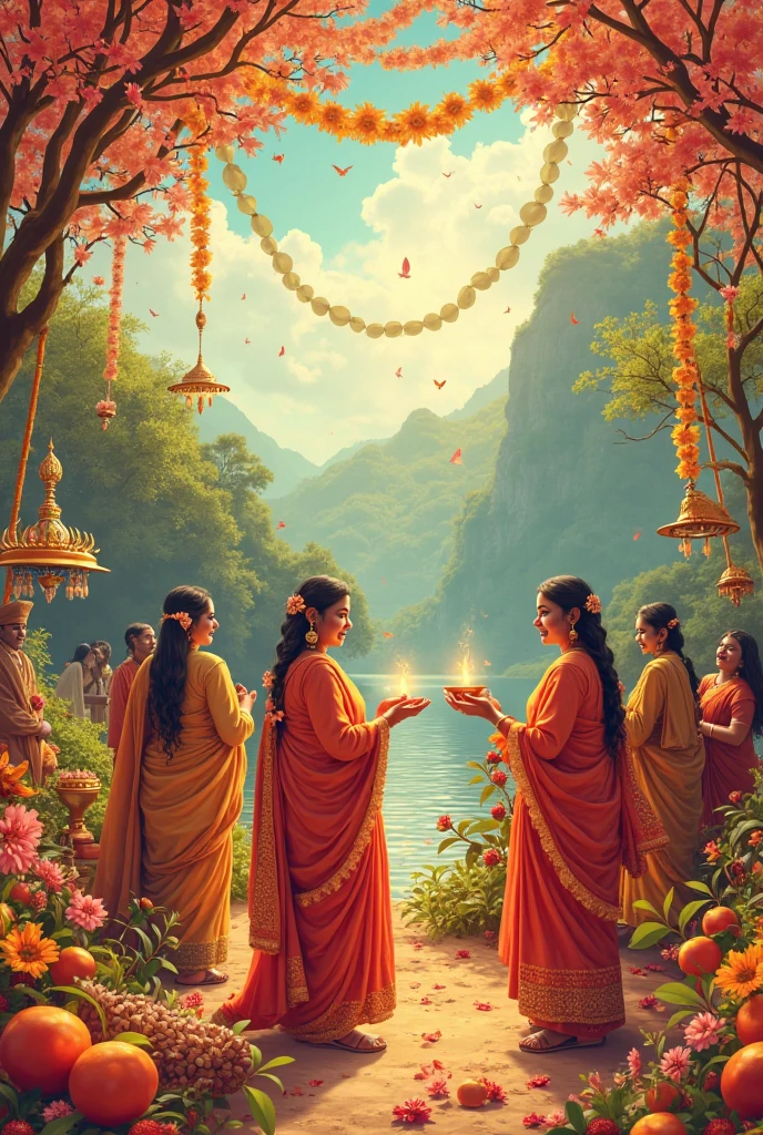 naga panchami festival , where women go to snake hole and worship naga devatas for wellbeing of children.