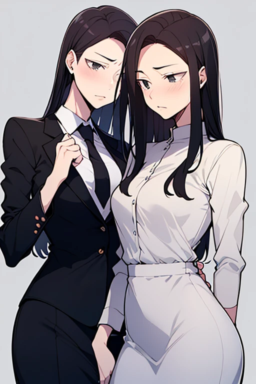 Shy smile and blush. Mukuro is a caring, gentle person despite being the "Ultimate Soldier" Mukuro stands at a height of 169 cm, the same height as her sister, Junko. She has a very slim physique, which is described as "concerningly thin" by her fellow students. Her physique was also described as "athletic" by observations made by some fellow peers, although said athleticism is not visually depicted in her artwork or sprites. Her complexion features fair skin with freckles adorning the bridge of her nose, and her distinctive purple-grey eyes are captivating. Mukuro's short black hair is fashioned into a stylish bob. She wears a military moro uniform. Shy smile and blush.