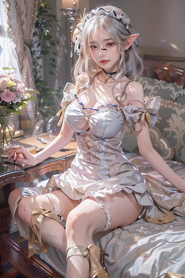 ruanyi0194-1,slingshot swimsuit,white thighhighs,hair ornament,((Girl lying in the pool))、((night,moonlight)),She gently lifted her skirt with one hand,Make gentle and playful gestures,((Lots of flowers瓣)), Lots of flowers,Petals scattered all over the ground,Cherry tree,Petals are flying all over the sky,Beautiful and charming woman, Elegantly, Her plump breasts are fully exposed.,Visible cleavage,The skirt is short,Natural legs,Sexy legs,Legs in a natural position,Shapely legs,Legs in natural light,Smooth skin,Slender and lovely beauty, Eyes sparkling,Her skin is flawless。Her curves are highlighted。Shine in the light,The color is pastel,She lay confidently,Elegant posture。Elegant heels,The atmosphere of the whole photo is peaceful and positive,Emphasis on natural beauty and elegance, Studio Lighting,Vibrant colors, Cute girl, sweet smile, Exquisite makeup,Shy,blush,open mouth,Heavy breathing,moan,超realism,realism,Movie Lighting,Comfort,Sony FE GM,Retina,masterpiece,precise,Anatomically correct,Textured Skin,Super Detail,High Detail,best quality,Colorful