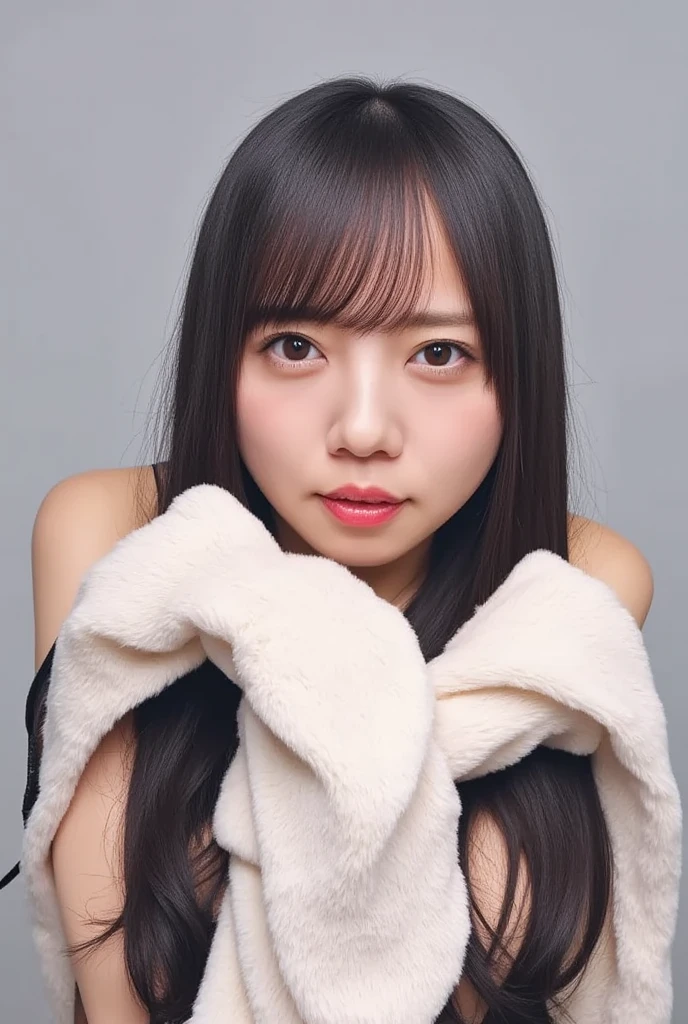 Alawi Asian woman,Long brown hair and red lipstick, Asian girl with long hair, Brown hair long,By bangs, ulzzangs, With long hair, Long hair with bangs, 19-year-old girl, Korean girl, long whitr hair,Thick bangs, young and cute girl, young cute wan asian face, young lovely Korean faces