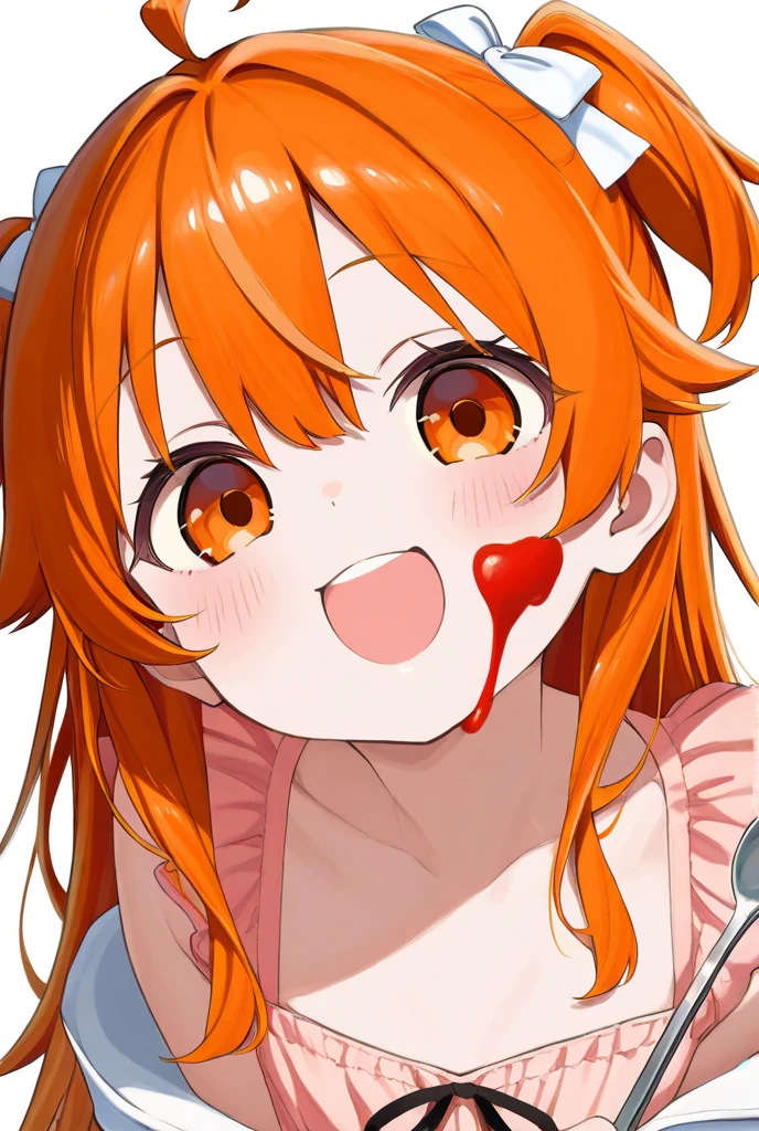 A cute anime girl sucking a man's massive cock, hentai, hentai artwork, rough, ahegao face, deepthroat, eyes rolling back, the guys holding her head, sole female, sole male, the girl looking up, the man's pov, forced to take the whole cock into her mouth, flushed face, choking, cum all over her face, the girls a brat, the girl has blonde hair, blue eyes, pale skin, and freckles, hair pulling, hentai, hentai artwork, rough sex, oral sex, cumming down her throat, impact lines, hearts, cock in her mouth