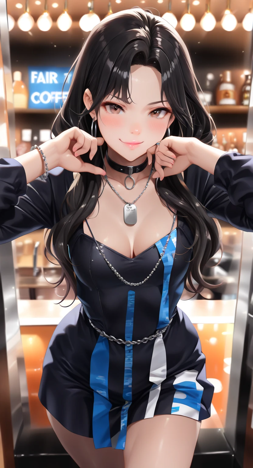 1 female, fierce, young kid, asian, spiked baseball bat, cute, full sleeve geisha tattoo, biker gang, hourglass figure, on the dessert, light brown hair, blue pupils, pout, best quality
