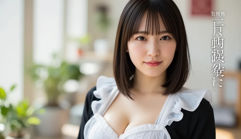 (masterpiece, Highest quality),One Girl, alone, hyper Realistic, Realistic,Realistic, Looking at the audience, Light brown eyes:1.4,Brunette Short Bob Hair with highly detailed shiny hair, Brightly colored winter clothes, Lepangas:1.4), Plein Air, Mouth closed, Upper Body、big chest eye、eyelash、{Hugeな|big chest|Hugeなな|Mega} chest:2, chestの谷間:2、{Huge|big|Hugeな|Mega} chest, chestの谷間、(((big chest eye、Short Bob Hair、Student Highlights、Gazing at the audience、She is very beautiful and cute、Listen carefully、Long neck、smile、Close your mouth and smile、bangsと美しい歯、bangs、Perfect Anatomy)))、Ideal body type、(Snowy tree-lined road in winter in Norway, Out of focus background)、美しいLong neck:1.4、