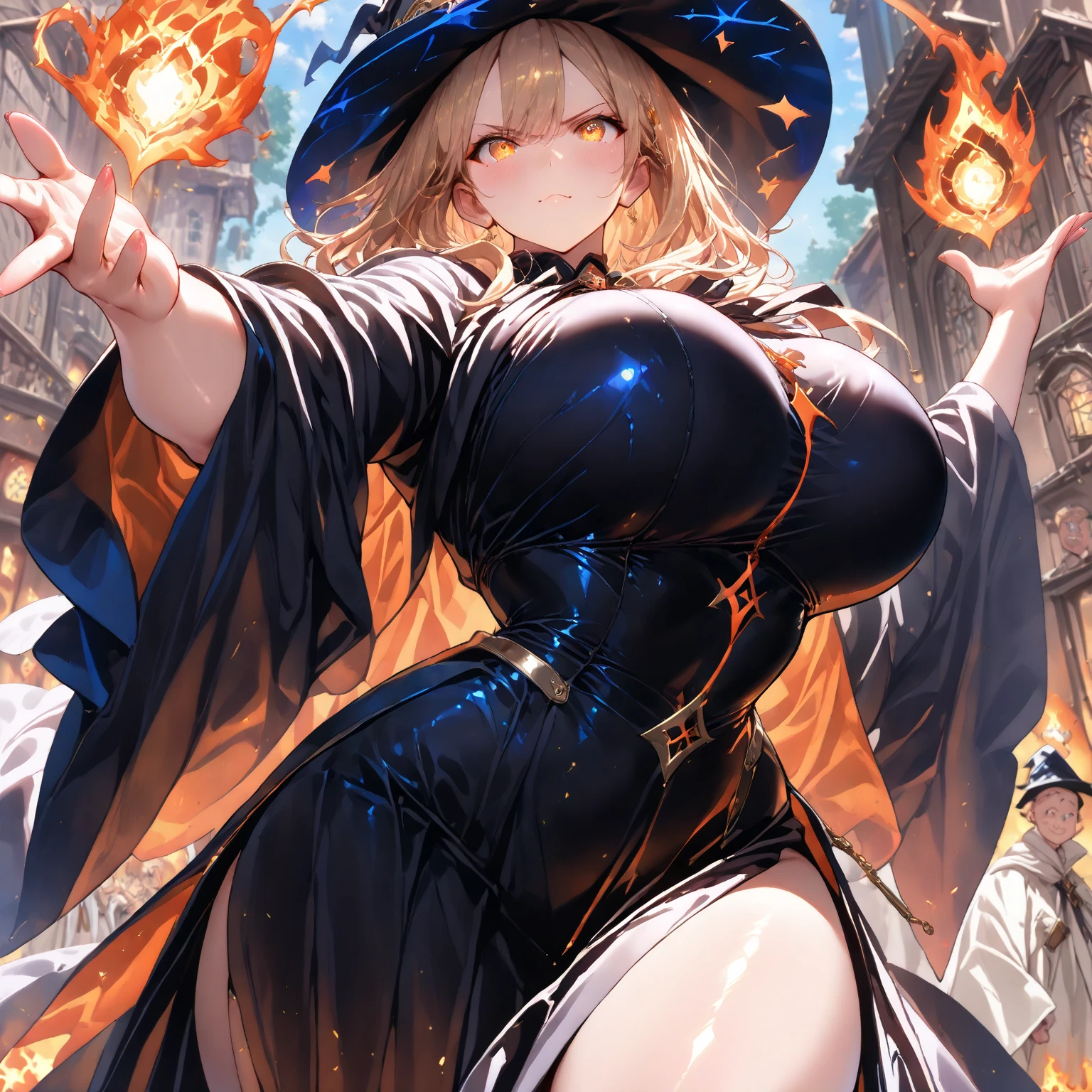 NSFW,Top-quality,Super high resolution,Masterpiece,Highres,8k,UHD,Hyper detail,Detailed lighting,Shaders,Highly detailed CG illustration,An extremely delicate and beautiful,Cinematic angle,Cinematic light,Dynamic angle,Dramatic light,Extreme detailed,Highest detailed,Cowboy shot,Cemetery,Rain season,Gigantic ,Widow,Mourning dress,Funeral dress,Milf,Milfication,Mature female,Medium hair,Wavy hair,Blonde hair,Tied hair,Hair over one eyes,Black big veil hat,Long glove,Black eyelids,Dead eyes,Mourning face,Red lips,Blue eyes,Black gown,Stocking,Crying eyes expression,Desperate expression,Gloomy face,Voluptuous,Plump,Chubby,Thick thighs,Big ass,Beautiful ass,Fullbody,Outdoors