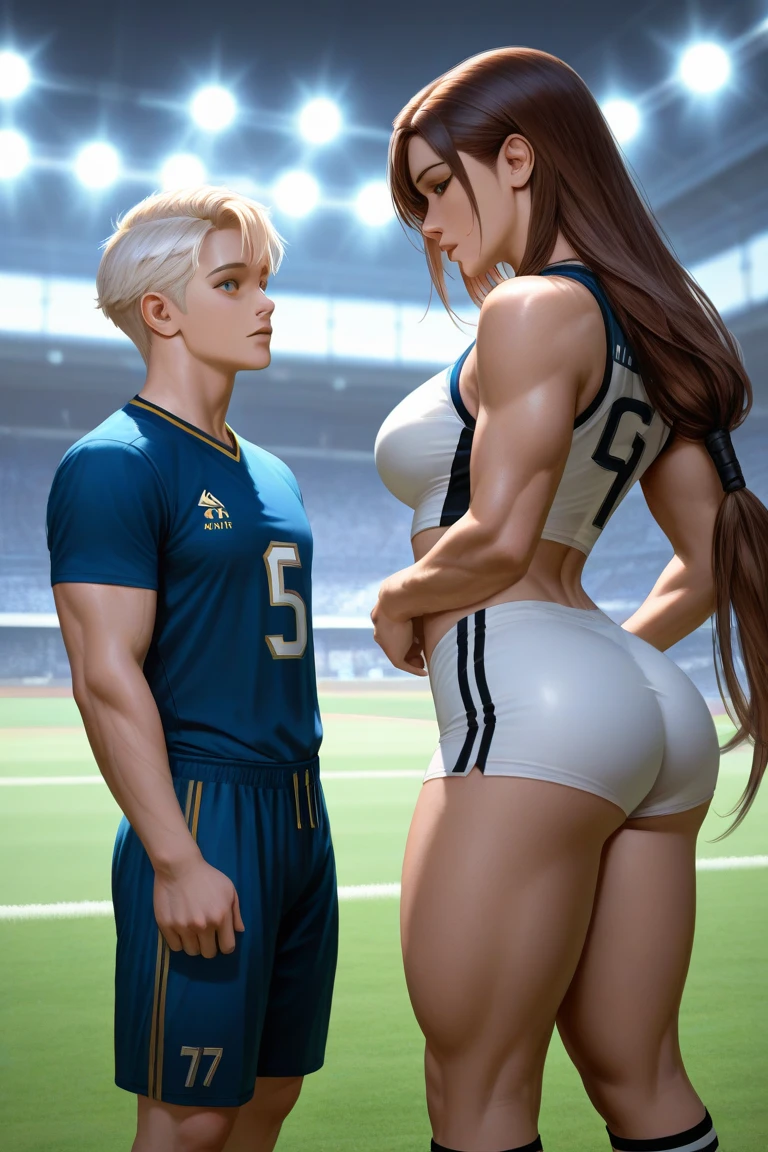 mom and son photo, mom and son soccer player, female tall fitness busty blonde cheerleader soccer player 25 years old woman showing tits to boy at field , mom player motivating son before match, sport wearing, mom wearing micro short showing tits, big tits in air, mom hugging small son motivating him topless, mom encouraging son with tits in the stadium, topless mom and small son 8 years old , tall fitness busty blonde mom 25 years old woman showing tits to boy at stadium , mom motivating son before match, sport wearing, mom wearing uniform with huge neckline, big tits in air, mom hugging small son motivating him topless, mom encouraging son with tits into the stadium, topless mom, mom showing tits in public, exposed mom