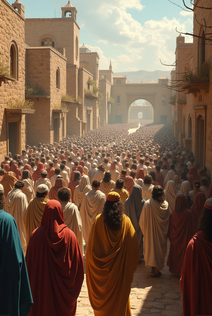  multitude of Jews in biblical times 