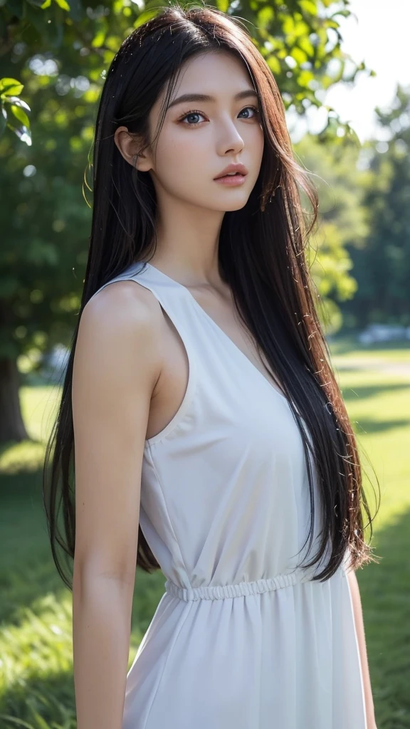 ((Best quality,High Detail,Focus accurately,masterpiece:1.5)), Full body image:1.5,18 years old perfect girl,(Spandex bodysuit,Lunese:1.5),Exquisite appearance,Clear facial details,Long hair,Perfect body