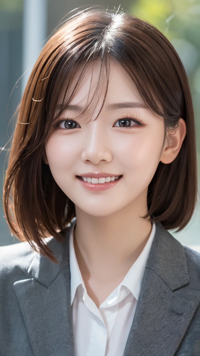 masutepiece, Best Quality, Illustration, Ultra-detailed, delicate detail, Hight Resolution, 8K wallpaper, Perfect dynamic composition, Beautiful detailed eyes,  Natural Lip,blazer ,school uniformss, cleavage, s whole body