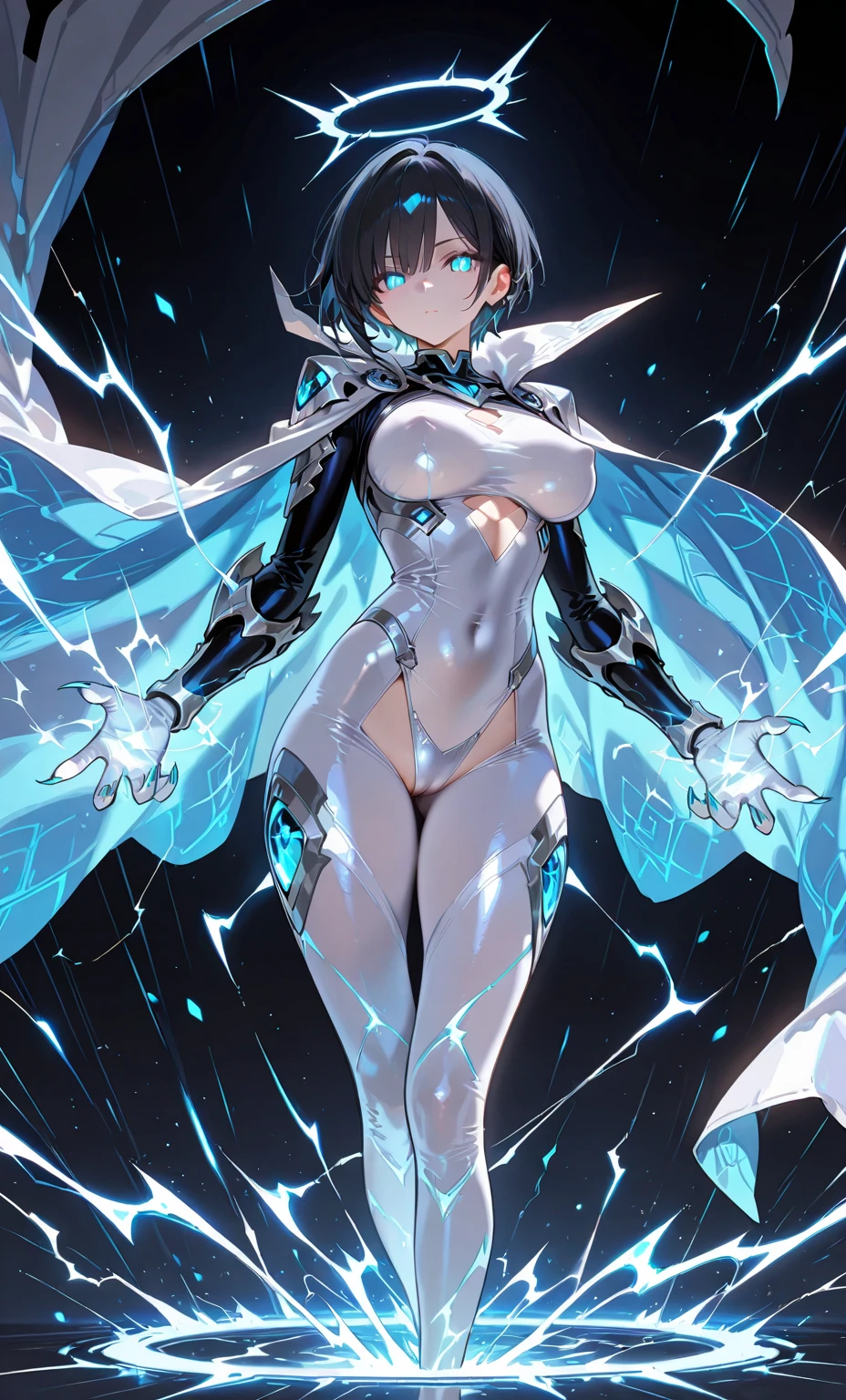 Upper body, Crystal-encrusted girl, Takes sexy poses，The skin is made of transparent crystal, ((lens)), The structure is made of crystals, Hourglass body, slim body, sexy, (full bottom black), bioluminescent tattoos, cinematic lighting, intricate details, Masterpiece, Best quality.