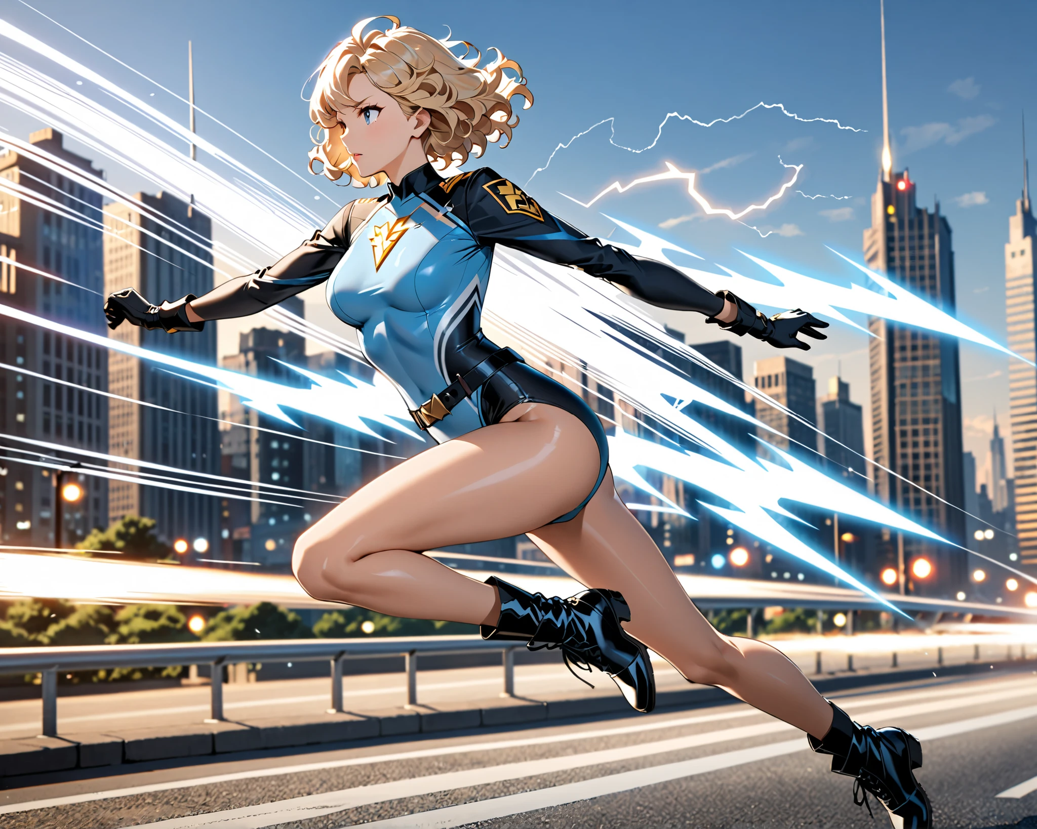 full body, storm girl, long sleeve leotard