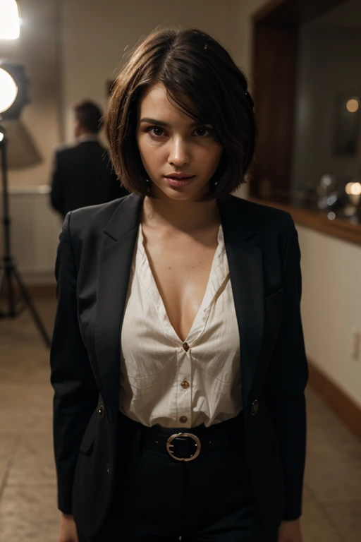 Mafia women, short hair