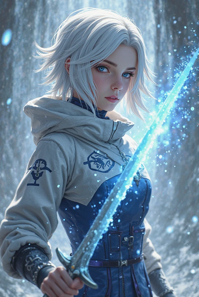 (8k,  masterpiece, best quality, high resolution), fantasy, 
cute face, kawaii, cute, very big eyes, Aesthetic Anime Eyes, small face,
white mage robe, mage staff, 
1girl, solo, 
<lora:FrostRaceTech-20:1> frostracetech, cryogenic, 
(blizzard, snowstorm),