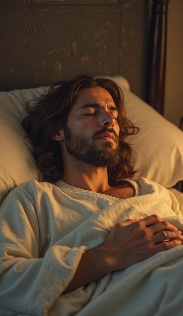 The former evil repentant sorcerer is lying half-naked, ready to take the anal punishment for his crimes. He is a young man with long black hair, his face expressing shame and deep contrition. Hi is to be punished by his king, the unrelenting young ruler.