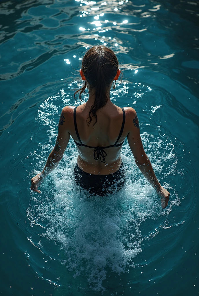 (8K resolution,(Portrait of a person taken at a pool),Bareback,Underwater sub-shots are also included,Swimming diving woman),(Multiple women,1 person、22 years old,Mature sexy woman,young woman,((Delicate face,Detailed face,Cute face,Mature face,顔をredらめた),(Hair flowing in water,Hair floating on the waves - Underwater hair,Underwater light and shadow)),Fair and smooth skin,Skin with small bubbles,(Best Skin Type:1.21),flesh colored chest patch,Perfect figure,Perfect back,Delicate skin texture,((Smooth back, Openwork underwear,Underwater thread,(Color: Black,red),(Take a dip in the pool,Multiple people playing)),Delicate legs,Perfect hands),(A collection of luxurious swimming pools,A scene where multiple people are playing in the water,Shimizu,Wave Splash,(Refraction of light in water),Exquisite environmental detail),(Professional Lighting,Artistic lighting)),(Golden Ratio Lines,Artistic Lens,Hasselblad Photo Aster Piece:1.3),(High Art,Wallpaper HD,Official Propaganda,Art Platform)