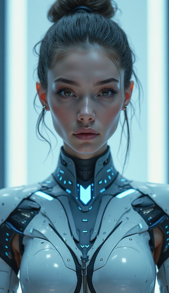 (best quality,4k,highres,masterpiece:1.2),ultra-detailed,(realistic,photorealistic:1.37), 1girl, (sci-fi futuristic transparent armor:1.4), sexy, expressive, ral-opal, on a spaceship, cameltoe, beautiful detailed eyes, beautiful detailed lips, extremely detailed face and eyes, long eyelashes, hkstyle, hair updo, , HDR, UHD, studio lighting, ultra-fine painting, sharp focus, physically-based rendering, extreme detail description, professional, vivid colors, bokeh, sci-fi, concept art