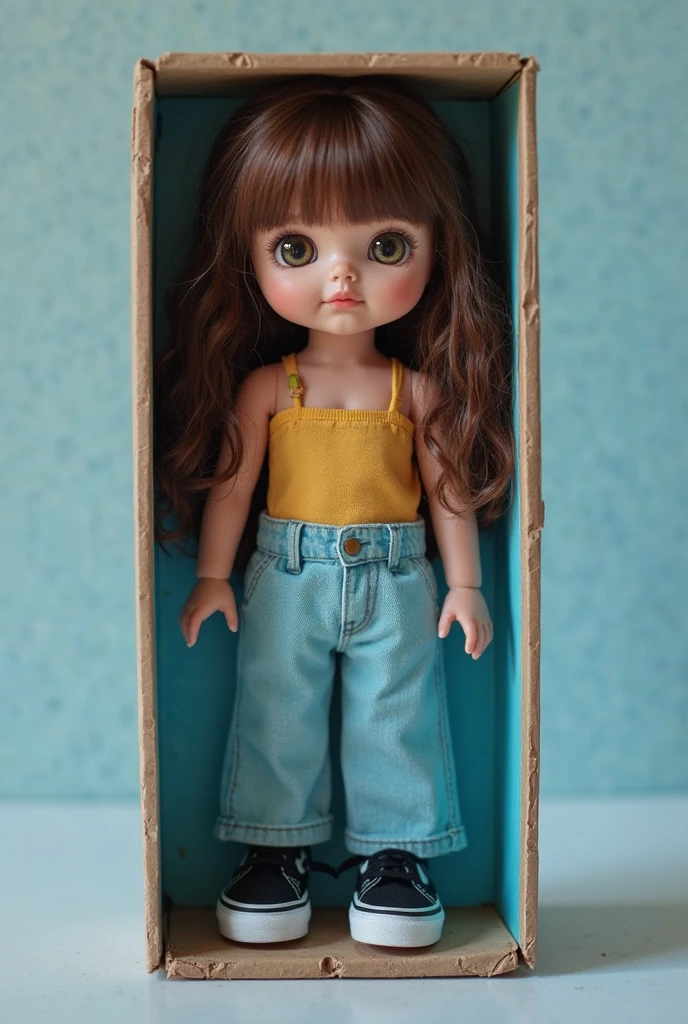 Young girl 18 years old brown hair