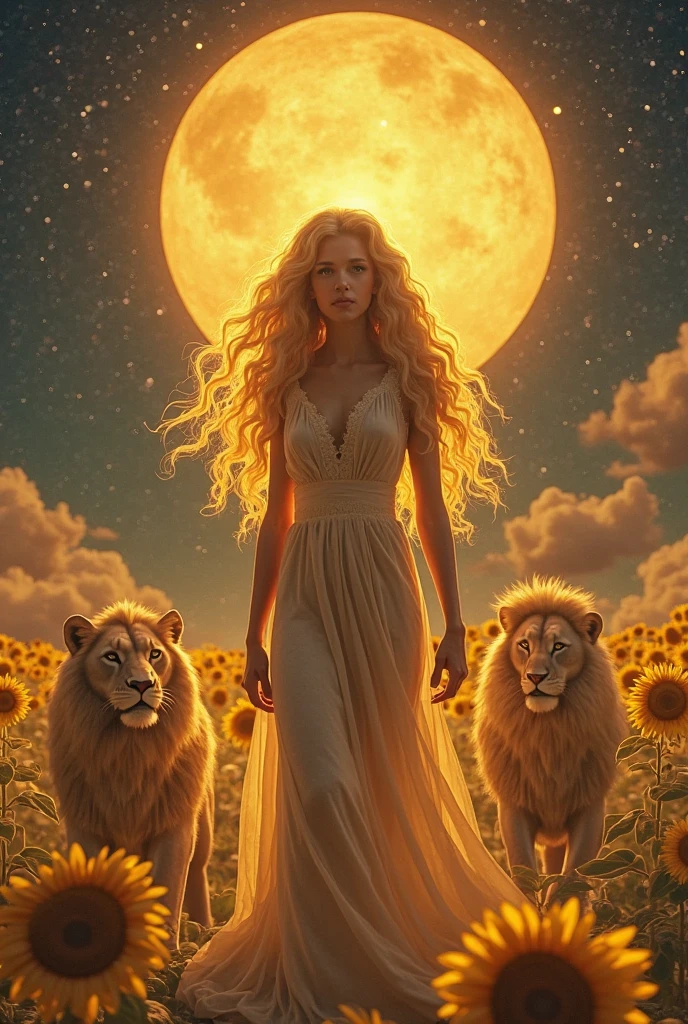 zodiac, Lion Queen, Scorpio Moon, blonde
