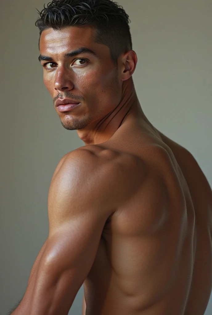 (Photorealistic photography, highres ,best quality, masterpiece:1.2), Actor Pietro Boselli posing nude, young, detailed facial features, detailed eyes, detailed hands, stylish hair, no facial hair, slim athletic physique, no body hair,fully naked, correct looking penis, well-shaped penis, smooth penis and balls, penis, simple background, dramatic lighting, full body shot