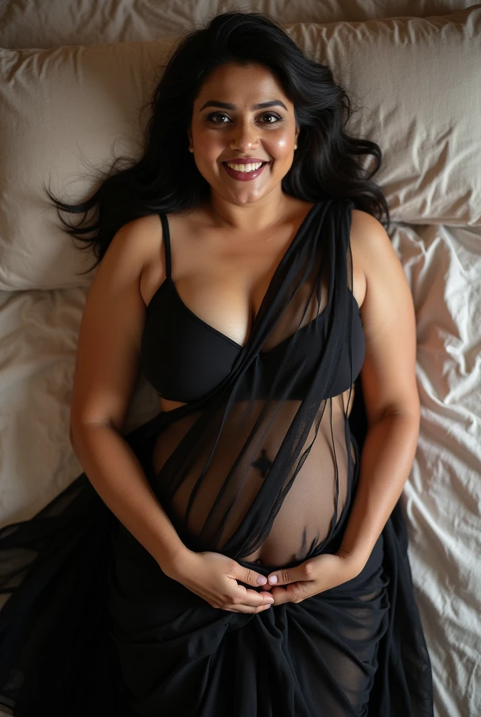 A 21 year old fat obese pregnant goth woman wearing a slutty goth outfit in a 21 year old guy’s house. The guy wants to make her his wife.