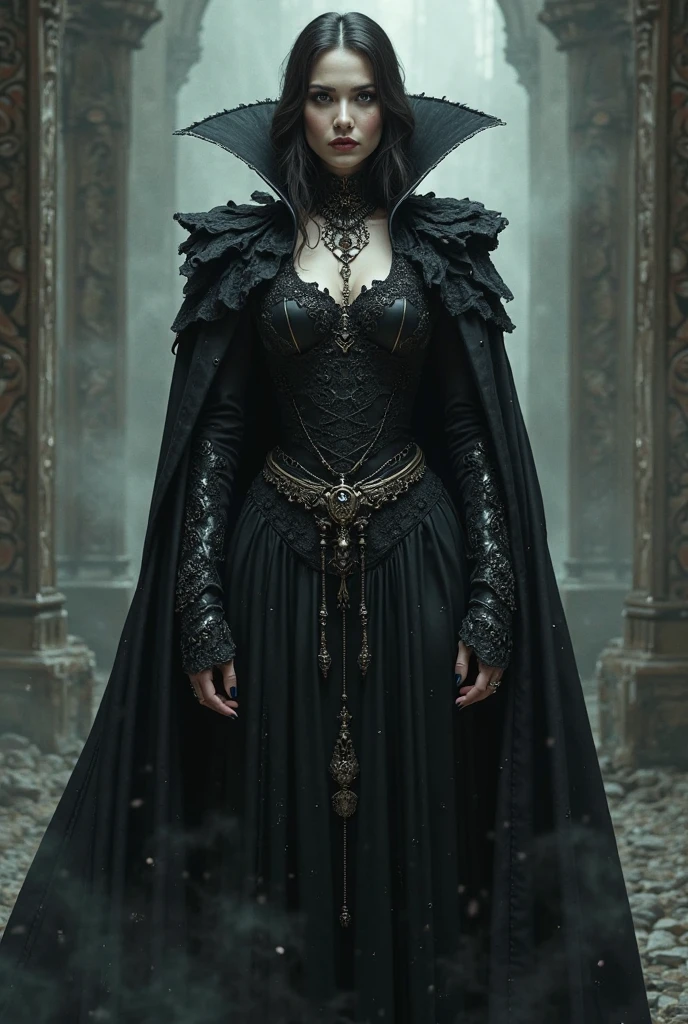 Black queen and black pawn, both together.