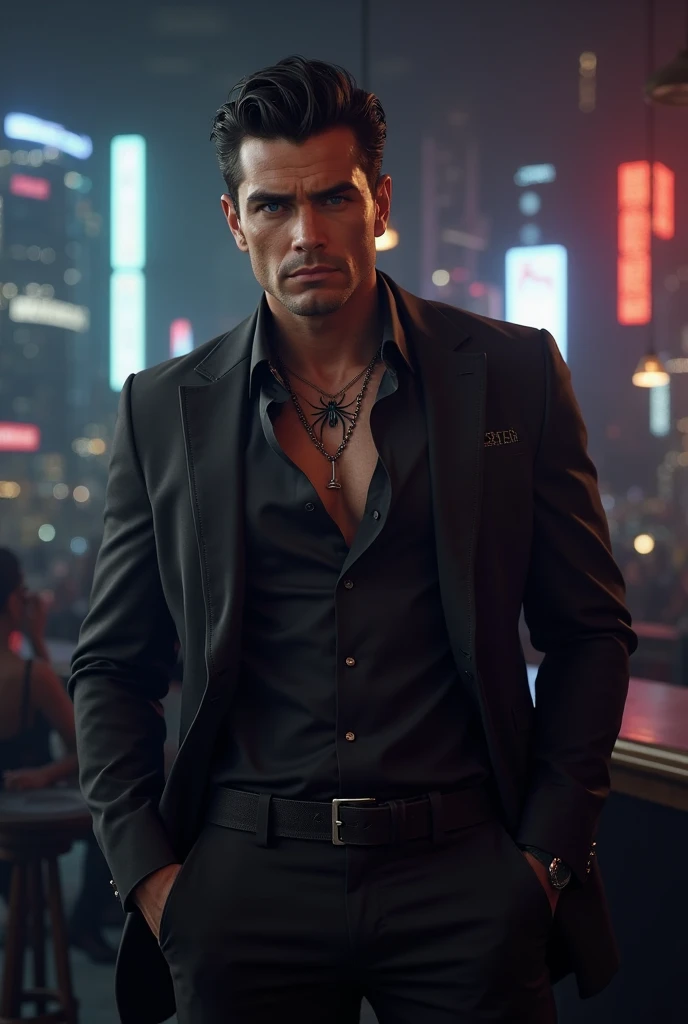 portrait of (sks man) good impression, Street Fighter, attractive woman, Character Design, dynamic lighting, cool and bright colors, Gaston Bussière paintings, Craig Mullins, j. c. Leyendecker, Tom of Finland