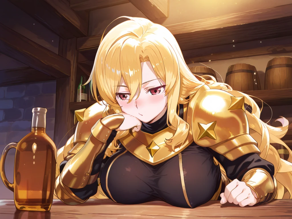 good anatomy, masterpiece, best quality, 4k, 8k, professional photography, soft light, sharp focus,
ANIME_bodysuit_ownwaifu,www.ownwaifu.com,long hair,breasts,bodysuit,cleavage cutout,leotard,pauldrons,huge breasts, cleavage,large breasts,bangs,blue eyes,sidelocks,lipstick,gloves,makeup,elbow gloves,blonde hair,armor,choker,hair between eyes,collarbone,shoulder armor,ponytail,red lips,puffy sleeves,eyebrows visible through hair,
sitting, indian style, laughing, picnic basket, picnic, outdoors, happy, (straight-on:1.1), looking at viewer, full body,