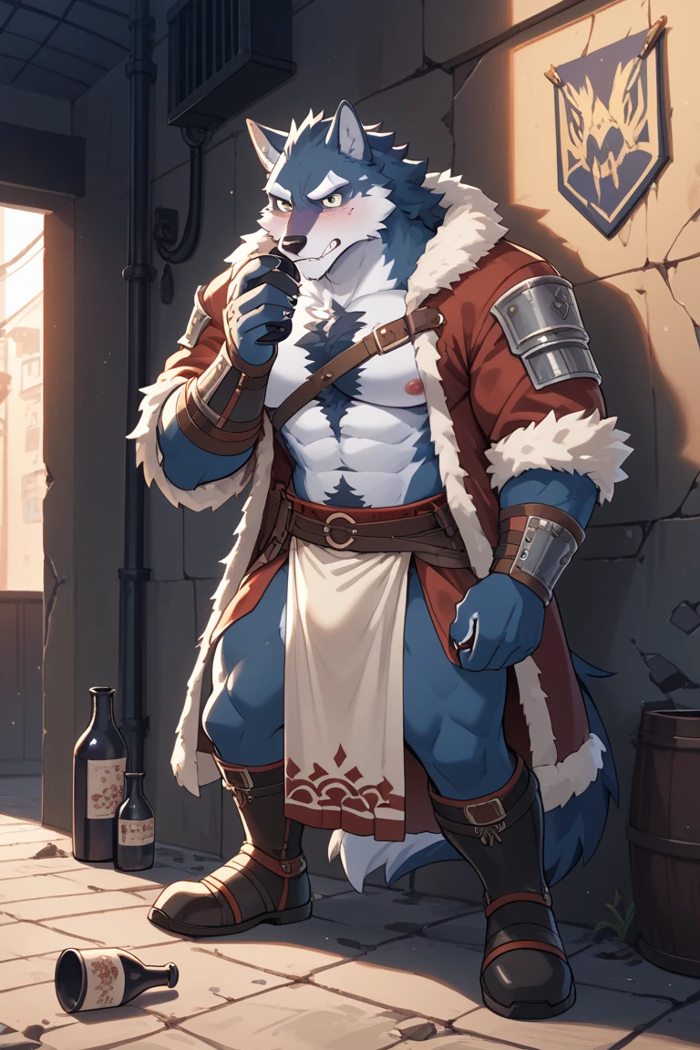 grey drgaon, loin cloth, erected cock, medival armor, fireplace, forest, night, solo, NullGhost style, Raccon21 style , Semi NSFW, 18+, Half body, solo, Seato-hao style, Null-ghost style, cock size 7.0, close view 8.0, cock focus 20.2