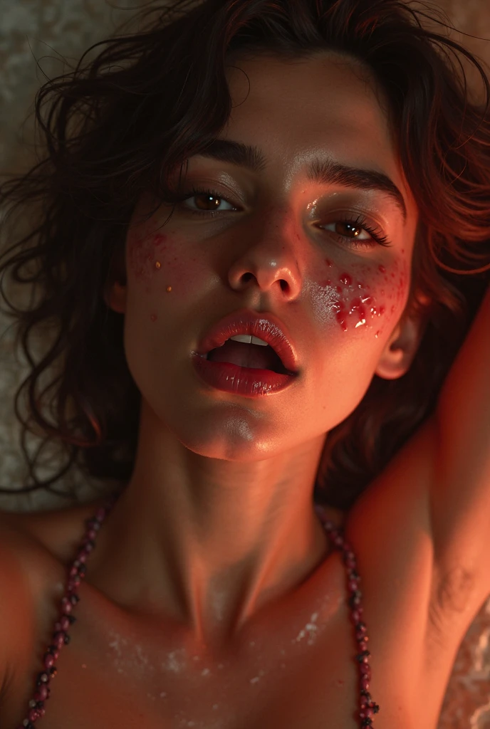 cum overflowing from the mouth,asian,(Aly Michalka, bdsm, bondage, drool dripping, drool dangling) 8k, realistic, cleavage, drooling, drool all over chest, drool all over face, wet, pleading eyes, waiting to be tortured, lots of drool, sweating, drool dripping down chin 